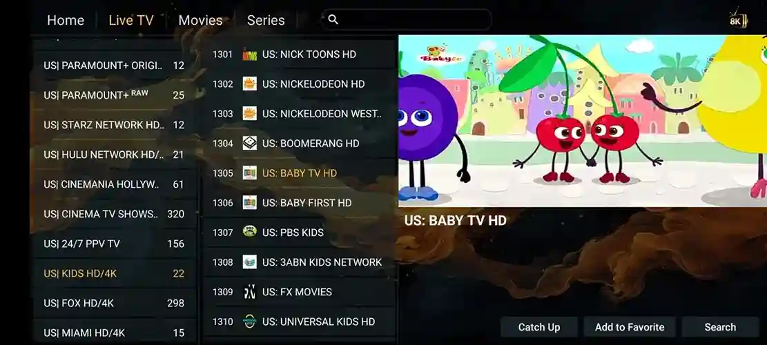 Preview 3 - Violet IPTV Premium IPTV Subscription